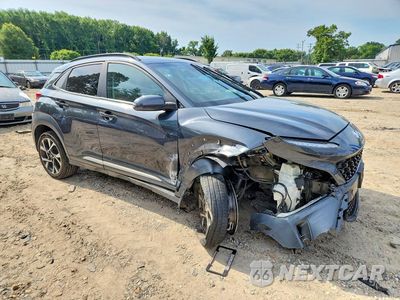 Czwarte zdjęcie samochodu z boku: 2022 HYUNDAI KONA LIMITED VIN:KM8K53A36NU842826 - miniatura