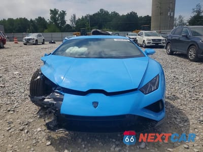 Piąte zdjęcie samochodu w środku: 2021 LAMBORGHINI HURACAN EVO VIN:ZHWUF5ZF9MLA16300 - miniatura