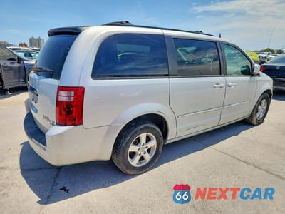 Trzecie zdjęcie samochodu z tyłu: 2010 DODGE GRAND CARAVAN SXT VIN:2D4RN5D10AR119816 - miniatura
