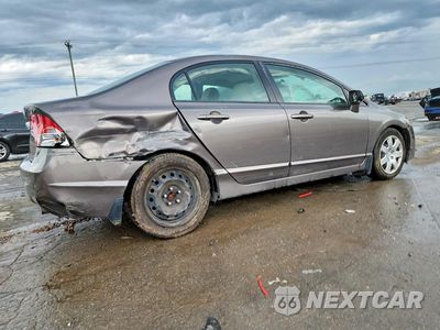 Trzecie zdjęcie samochodu z tyłu: 2009 HONDA CIVIC LX VIN:1HGFA16529L021395 - miniatura
