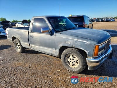 Czwarte zdjęcie samochodu z boku: 1992 GMC SIERRA C1500 VIN:1GTDC14H6NZ540583 - miniatura