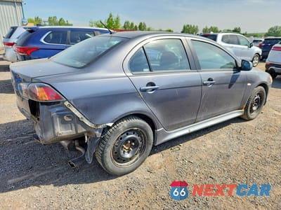 Trzecie zdjęcie samochodu z tyłu: 2010 MITSUBISHI LANCER ES VIN:JA32U2FU6AU608522 - miniatura