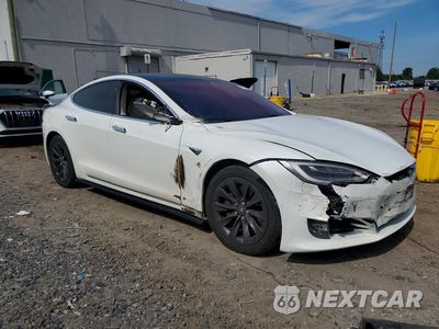 Czwarte zdjęcie samochodu z boku: 2017 TESLA MODEL S VIN:5YJSA1E28HF228847 - miniatura