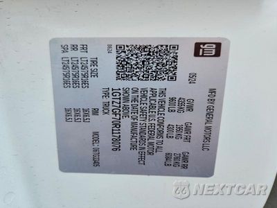 Zdjęcie 12 z 12 samochodu: 2024 GMC SAVANA DELIVERY VAN VIN:1GTZ7GF70R1178076 - miniatura