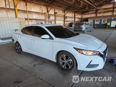 Czwarte zdjęcie samochodu z boku: 2022 NISSAN SENTRA SV VIN:3N1AB8CV7NY222023 - miniatura