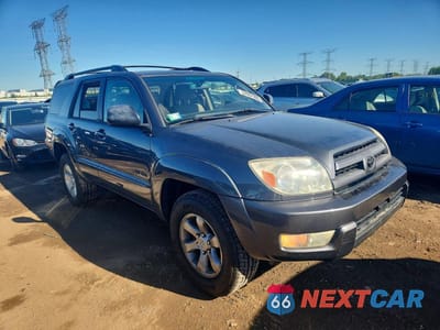 Czwarte zdjęcie samochodu z boku: 2003 TOYOTA 4RUNNER SR5 VIN:JTEBU14R438010544 - miniatura