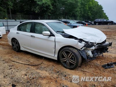 Czwarte zdjęcie samochodu z boku: 2016 HONDA ACCORD SPORT VIN:1HGCR2F55GA223772 - miniatura