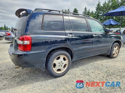 Trzecie zdjęcie samochodu z tyłu: 2007 TOYOTA HIGHLANDER SPORT VIN:JTEGP21A670136569 - miniatura
