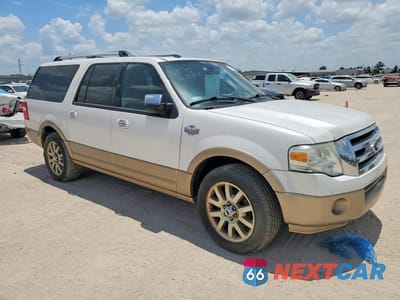 Czwarte zdjęcie samochodu z boku: 2014 FORD EXPEDITION EL XLT VIN:1FMJK1H56EEF44142 - miniatura