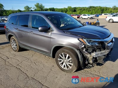 Czwarte zdjęcie samochodu z boku: 2020 HONDA PILOT EXL VIN:5FNYF6H56LB067079 - miniatura