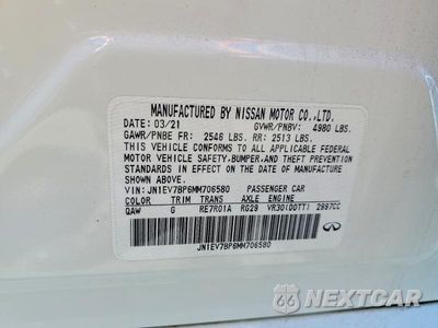 Zdjęcie 12 z 12 samochodu: 2021 INFINITI Q50 LUXE VIN:JN1EV7BP6MM706580 - miniatura