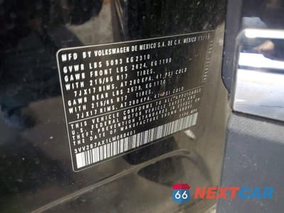 Zdjęcie 13 z 13 samochodu: 2020 VOLKSWAGEN TIGUAN SE VIN:3VV2B7AX1LM068401 - miniatura
