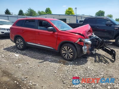 Czwarte zdjęcie samochodu z boku: 2020 MITSUBISHI OUTLANDER ES VIN:JA4AD2A30LZ006517 - miniatura