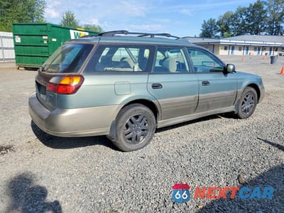 Trzecie zdjęcie samochodu z tyłu: 2004 SUBARU LEGACY OUTBACK AWP VIN:4S3BH675247612333 - miniatura