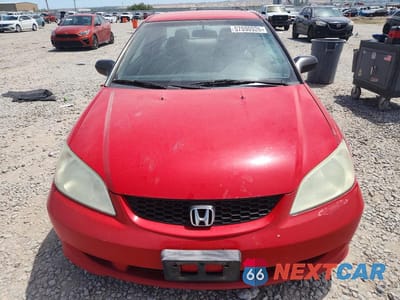 Piąte zdjęcie samochodu w środku: 2005 HONDA CIVIC DX VP VIN:1HGEM22125L069713 - miniatura
