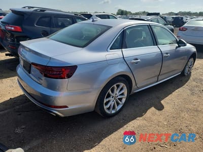 Trzecie zdjęcie samochodu z tyłu: 2019 AUDI A4 PREMIUM PLUS VIN:WAUENAF40KA116560 - miniatura