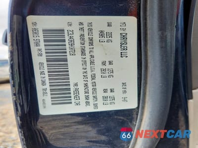 Zdjęcie 12 z 12 samochodu: 2008 CHRYSLER 300 LX VIN:2C3LA43R28H107218 - miniatura