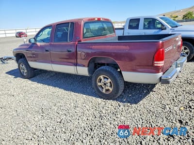 Drugie zdjęcie samochodu z przodu: 2001 DODGE DAKOTA QUAD VIN:1B7HG2AZ21S181924 - miniatura