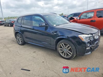 Czwarte zdjęcie samochodu z boku: 2016 BMW X3 XDRIVE35I VIN:5UXWX7C58G0R17590 - miniatura