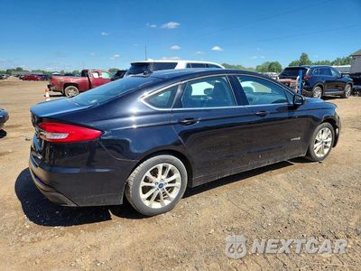 Trzecie zdjęcie samochodu z tyłu: 2019 FORD FUSION SE VIN:3FA6P0LUXKR180729 - miniatura