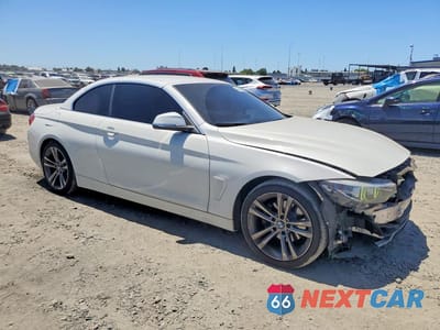 Czwarte zdjęcie samochodu z boku: 2018 BMW 430I VIN:WBA4Z1C54JEC59678 - miniatura