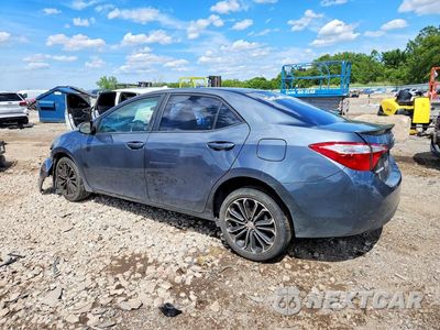 Trzecie zdjęcie samochodu z tyłu: 2016 TOYOTA COROLLA S PLUS VIN:2T1BURHE7GC707792 - miniatura