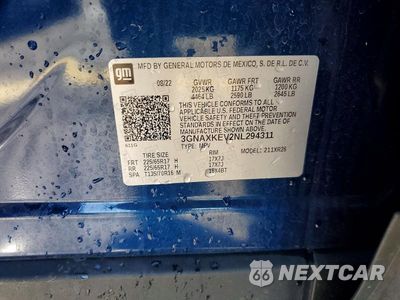 Zdjęcie 13 z 13 samochodu: 2022 CHEVROLET EQUINOX LT VIN:3GNAXKEV2NL294311 - miniatura
