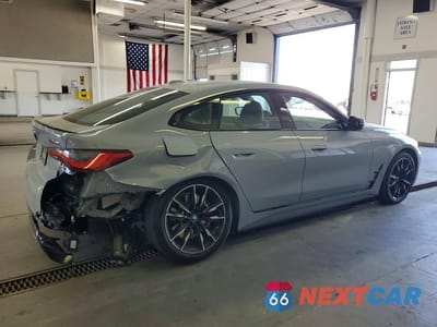 Trzecie zdjęcie samochodu z tyłu: 2024 BMW I4 M50 VIN:WBY33AW00RFR71378 - miniatura