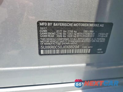 Zdjęcie 13 z 13 samochodu: 2018 BMW X5 XDRIVE35I VIN:5UXKR0C50J0X88204 - miniatura
