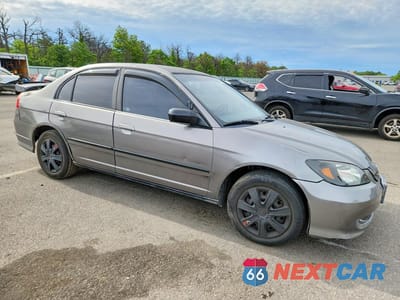 Czwarte zdjęcie samochodu z boku: 2004 HONDA CIVIC LX VIN:2HGES16534H565449 - miniatura