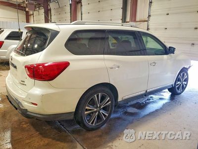 Trzecie zdjęcie samochodu z tyłu: 2018 NISSAN PATHFINDER PLATINUM VIN:5N1DR2MM3JC612026 - miniatura