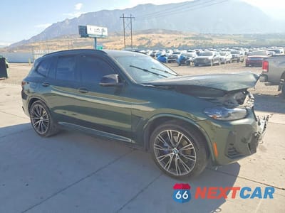 Czwarte zdjęcie samochodu z boku: 2022 BMW X3 M40I VIN:5UX83DP03N9K79940 - miniatura