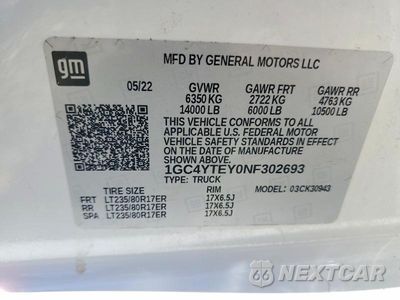 Zdjęcie 13 z 13 samochodu: 2022 CHEVROLET SILVERADO K3500 LT VIN:1GC4YTEY0NF302693 - miniatura