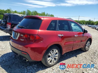 Trzecie zdjęcie samochodu z tyłu: 2011 ACURA RDX TECHNOLOGY VIN:5J8TB1H50BA000673 - miniatura