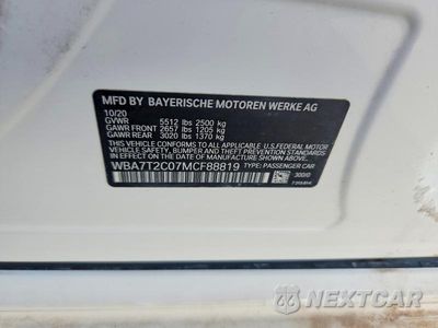 Zdjęcie 13 z 13 samochodu: 2021 BMW 740 I VIN:WBA7T2C07MCF88819 - miniatura