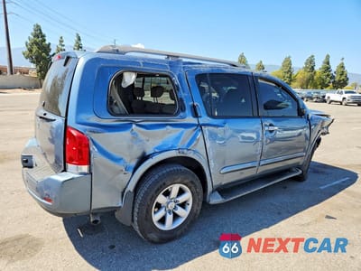 Trzecie zdjęcie samochodu z tyłu: 2012 NISSAN ARMADA SV VIN:5N1AA0ND9CN621396 - miniatura