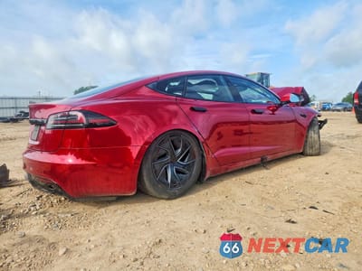 Trzecie zdjęcie samochodu z tyłu: 2023 TESLA MODEL S VIN:5YJSA1E50PF512451 - miniatura