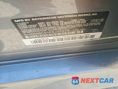 Zdjęcie 13 z 13 samochodu: 2015 BMW X5 XDRIVE50I VIN:5UXKR6C51F0J75373 - miniatura