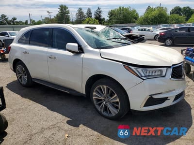 Czwarte zdjęcie samochodu z boku: 2017 ACURA MDX TECHNOLOGY VIN:5FRYD4H56HB025592 - miniatura
