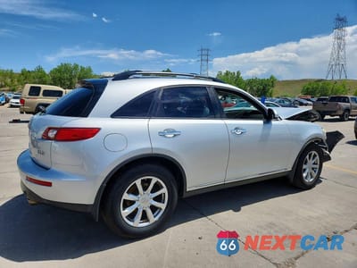 Trzecie zdjęcie samochodu z tyłu: 2007 INFINITI FX35 BASE VIN:JNRAS08W47X208486 - miniatura