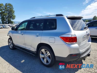 Drugie zdjęcie samochodu z przodu: 2013 TOYOTA HIGHLANDER LIMITED VIN:5TDDK3EH6DS185055 - miniatura
