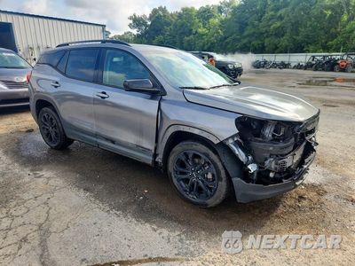 Czwarte zdjęcie samochodu z boku: 2020 GMC TERRAIN SLE VIN:3GKALMEV7LL326431 - miniatura