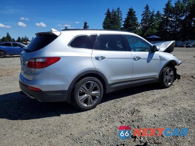 Trzecie zdjęcie samochodu z tyłu: 2013 HYUNDAI SANTA FE LIMITED VIN:KM8SRDHF8DU011918 - miniatura