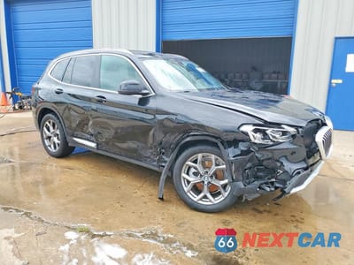 Czwarte zdjęcie samochodu z boku: 2023 BMW X3 XDRIVE30I VIN:5UX53DP03P9R45569 - miniatura