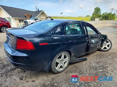 Trzecie zdjęcie samochodu z tyłu: 2005 ACURA TL VIN:19UUA66225A063663 - miniatura