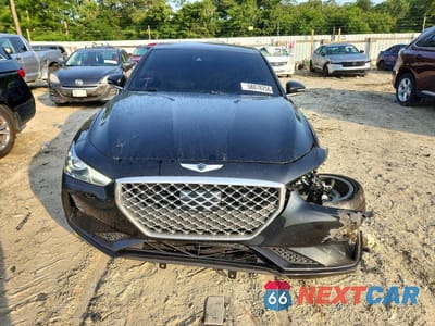 Piąte zdjęcie samochodu w środku: 2019 GENESIS G70 ADVANCED VIN:KMTG54LE8KU032156 - miniatura