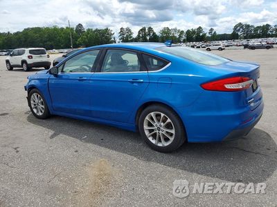 Drugie zdjęcie samochodu z przodu: 2020 FORD FUSION SE VIN:3FA6P0HD9LR122086 - miniatura
