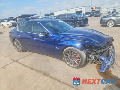 Czwarte zdjęcie samochodu z boku: 2020 INFINITI Q50 RED SPORT 400 VIN:JN1FV7AP7LM630131 - miniatura