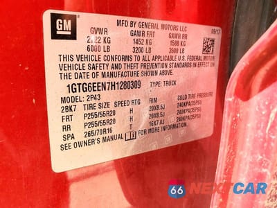 Zdjęcie 12 z 12 samochodu: 2017 GMC CANYON DENALI VIN:1GTG6EEN7H1280309 - miniatura