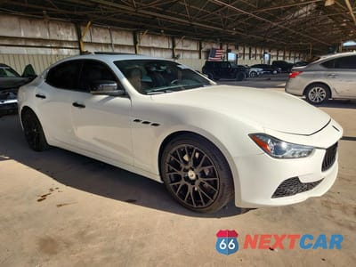 Czwarte zdjęcie samochodu z boku: 2015 MASERATI GHIBLI VIN:ZAM57XSA9F1159209 - miniatura